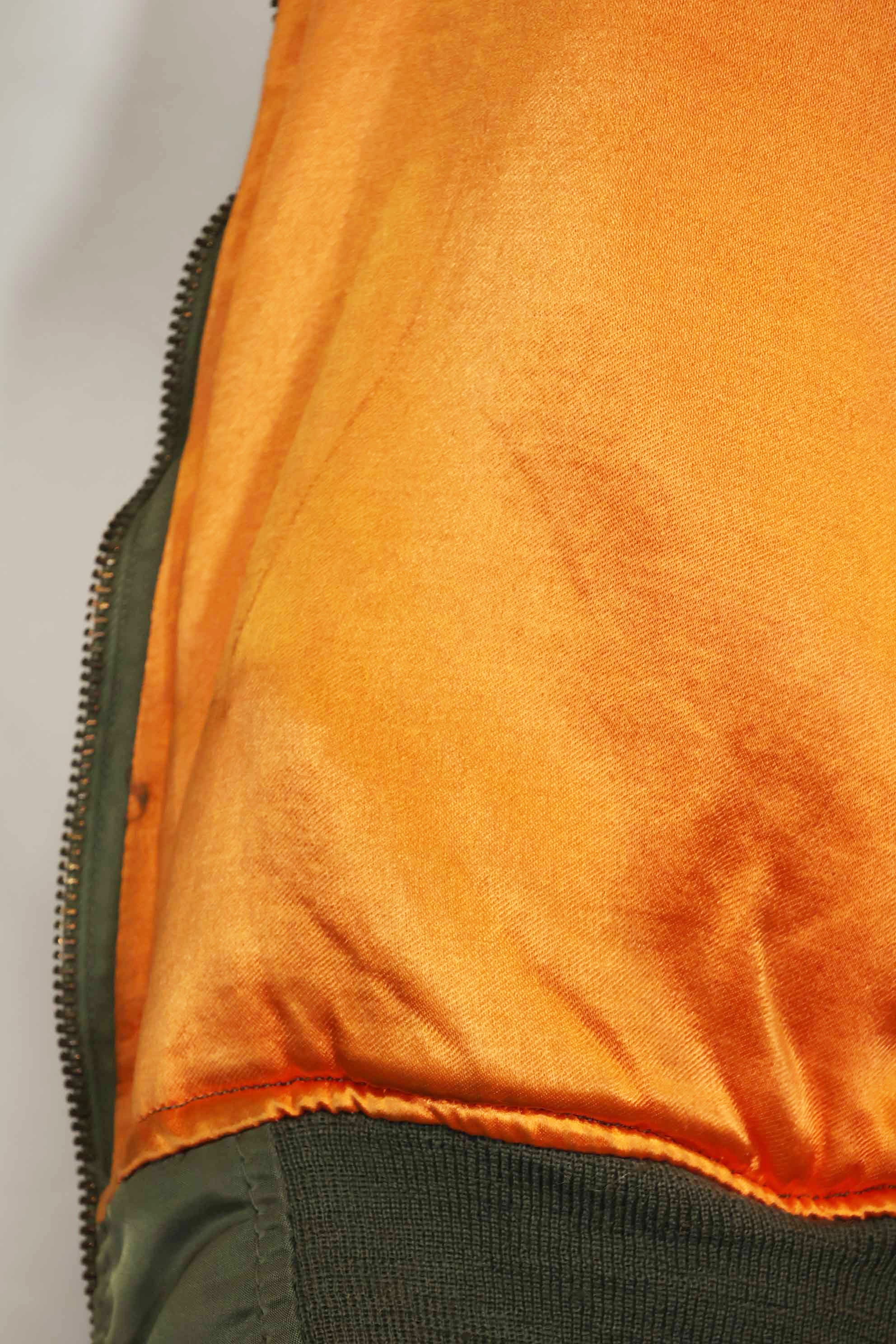 1969年契約　アメリカ空軍　L2-B　ライトゾーン　フライトジャケット　ローカルメイドパッチ付　中古品