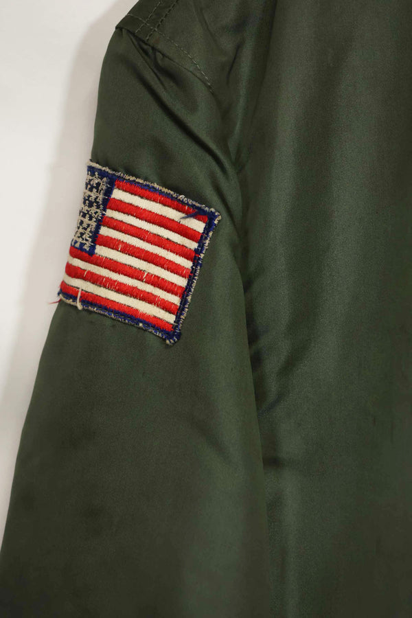 1970年契約　アメリカ空軍　L2-B　ライトゾーン　フライトジャケット　刺繍ネーム入　中古品