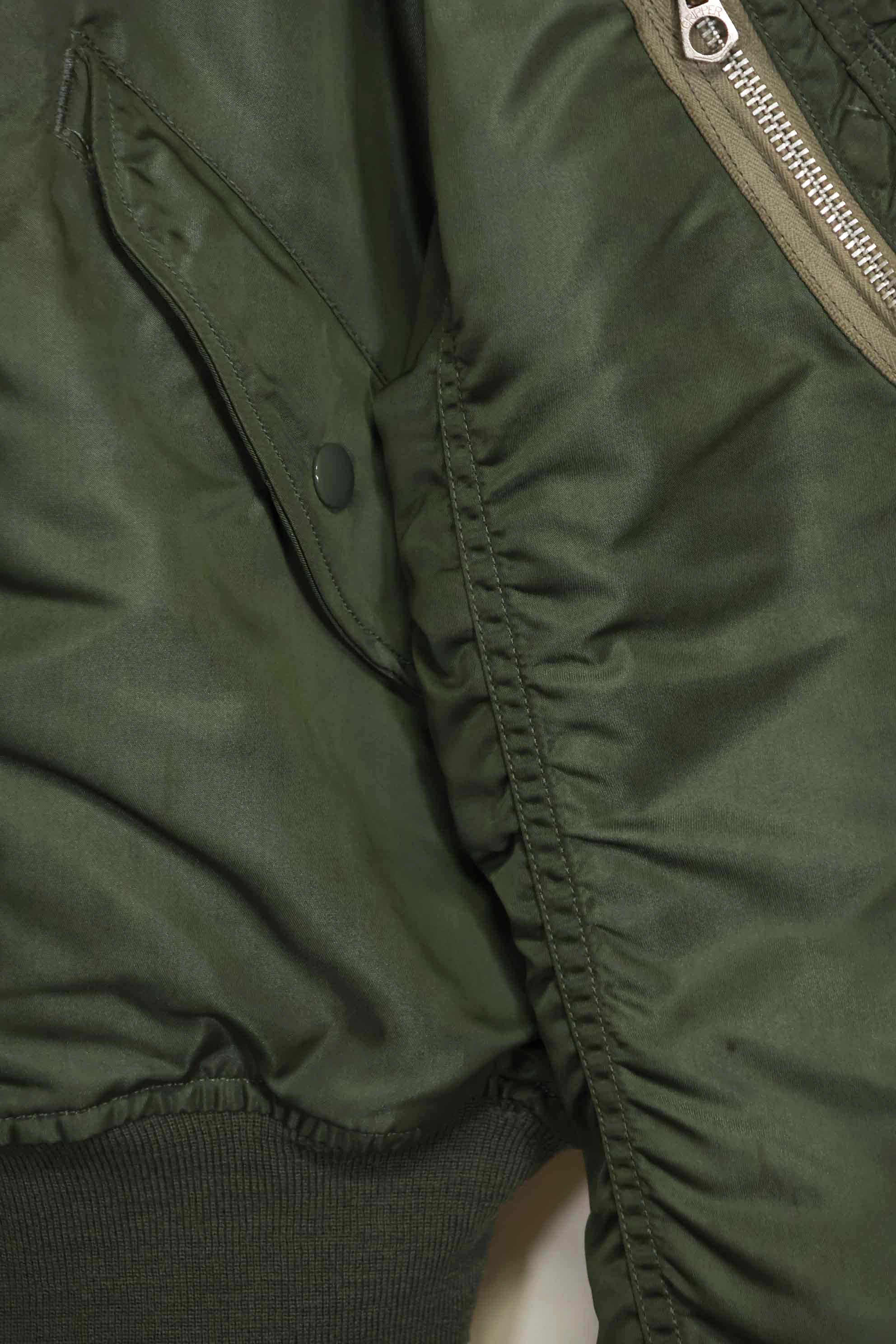 1970年契約　アメリカ空軍　L2-B　ライトゾーン　フライトジャケット　刺繍ネーム入　中古品