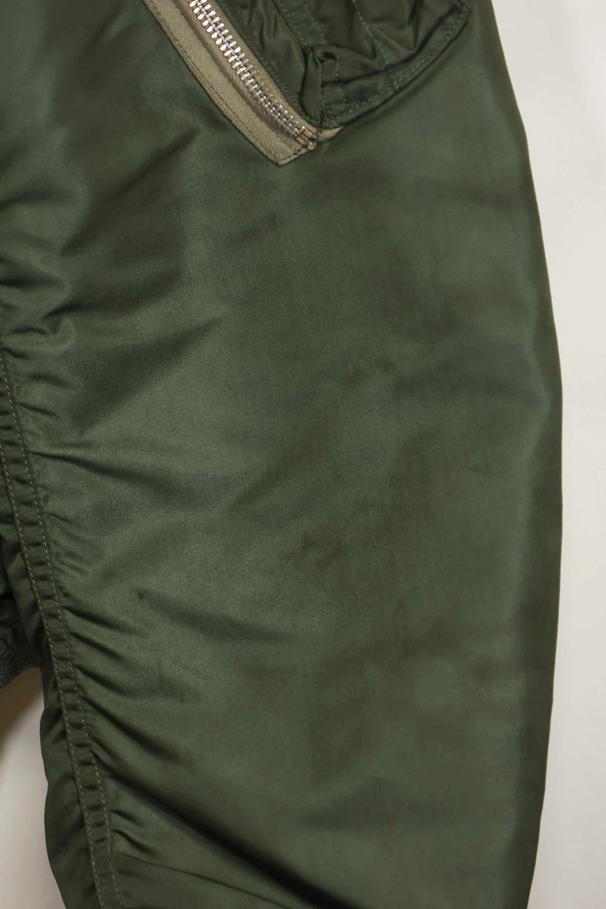 1970年契約　アメリカ空軍　L2-B　ライトゾーン　フライトジャケット　刺繍ネーム入　中古品