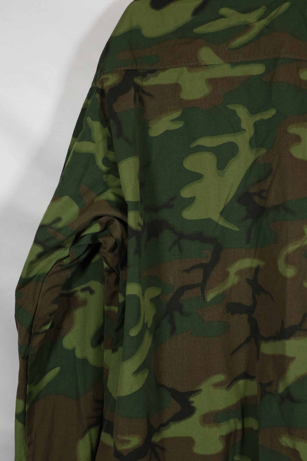 1968年製　ポップリン製　ノンリップ　ERDL ジャングルファティーグ　ジャケット　M-R　状態良い