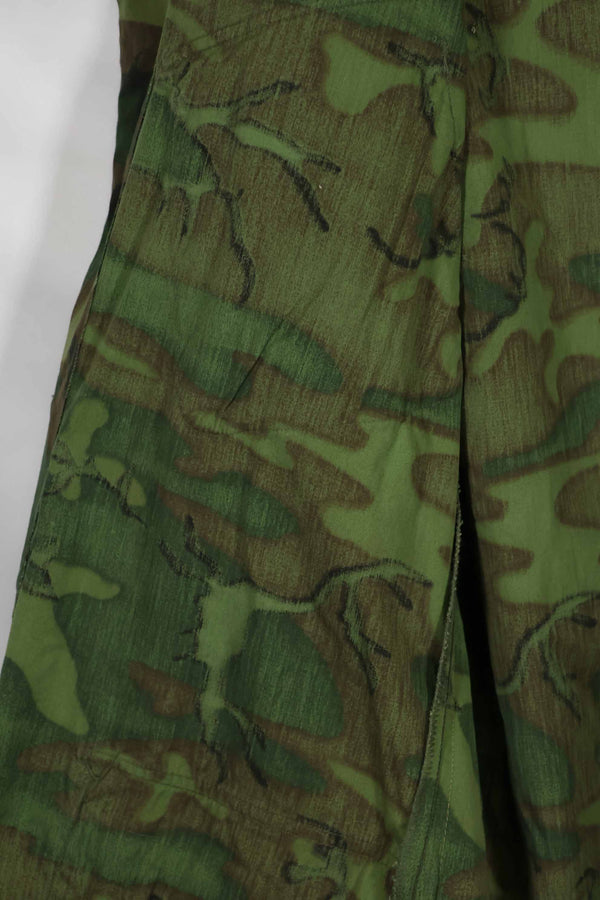 1968年製　ポップリン製　ノンリップ　ERDL ジャングルファティーグ　ジャケット　M-R　状態良い