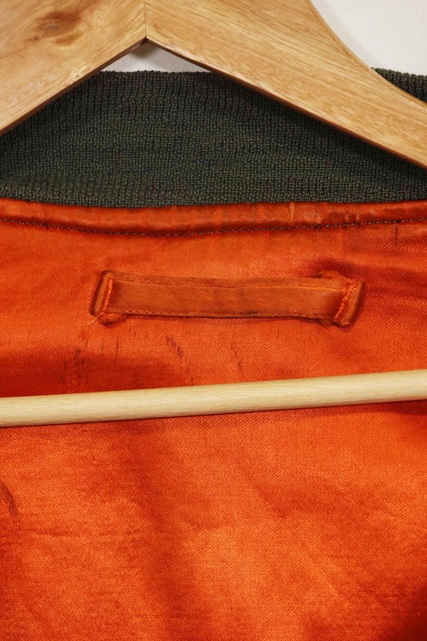 1970年契約　アメリカ空軍　L2-B　ライトゾーン　フライトジャケット　刺繍ネーム入　中古品