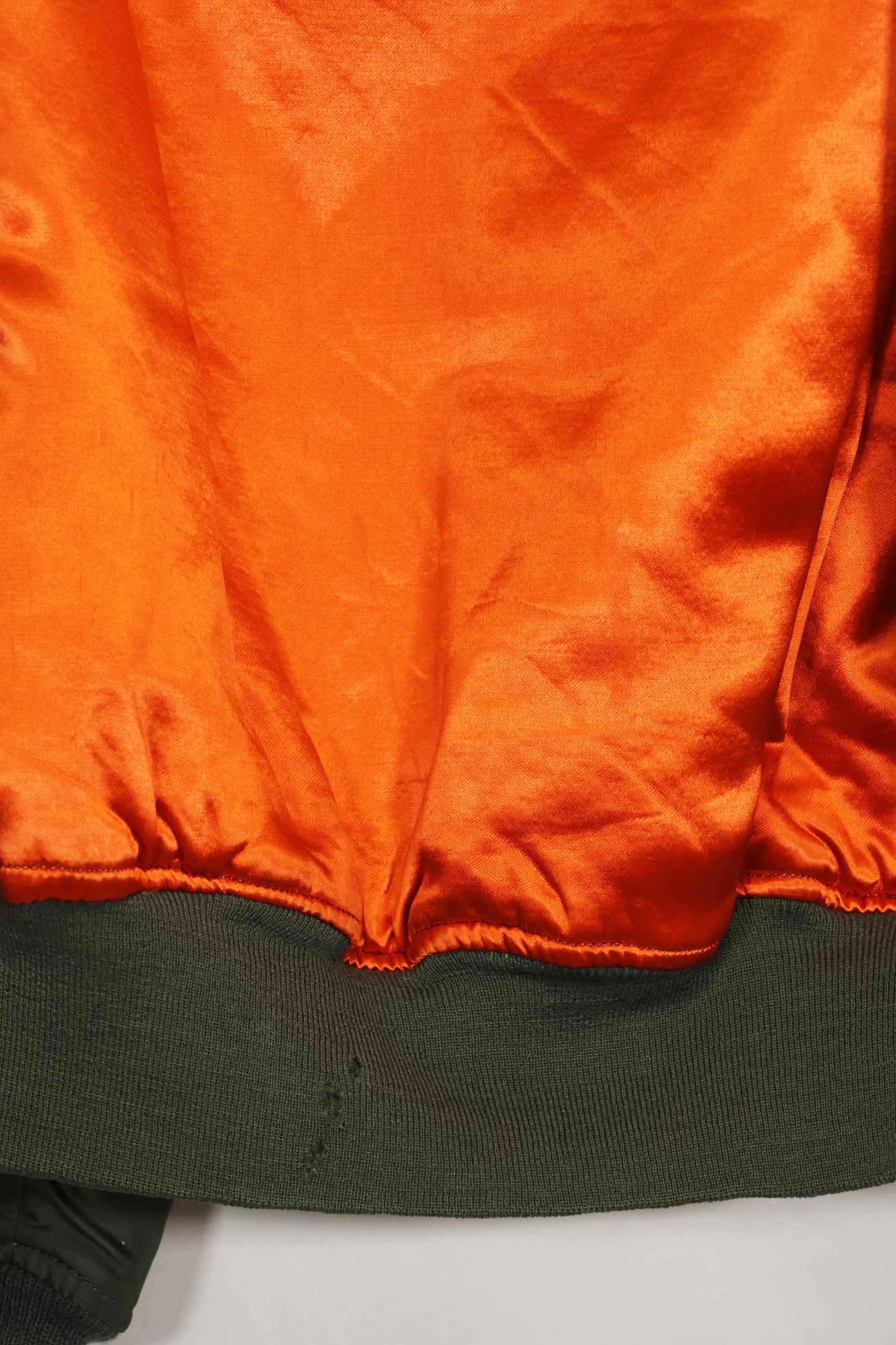 1970年契約　アメリカ空軍　L2-B　ライトゾーン　フライトジャケット　刺繍ネーム入　中古品