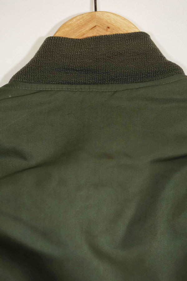 1970年契約　アメリカ空軍　L2-B　ライトゾーン　フライトジャケット　刺繍ネーム入　中古品