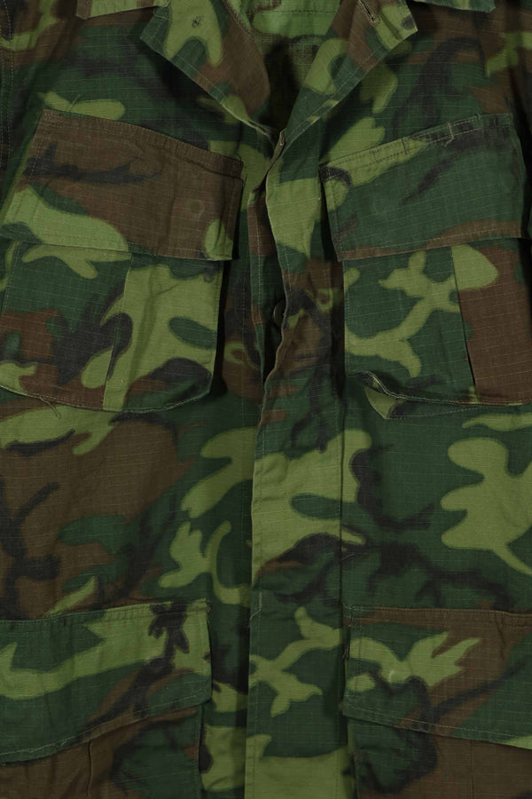 1969年製　リップストップ生地　ERDL ジャングルファティーグ　ジャケット　S-S　ほぼ未使用