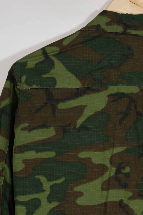 1969年製　リップストップ生地　ERDL ジャングルファティーグ　ジャケット　S-S　ほぼ未使用