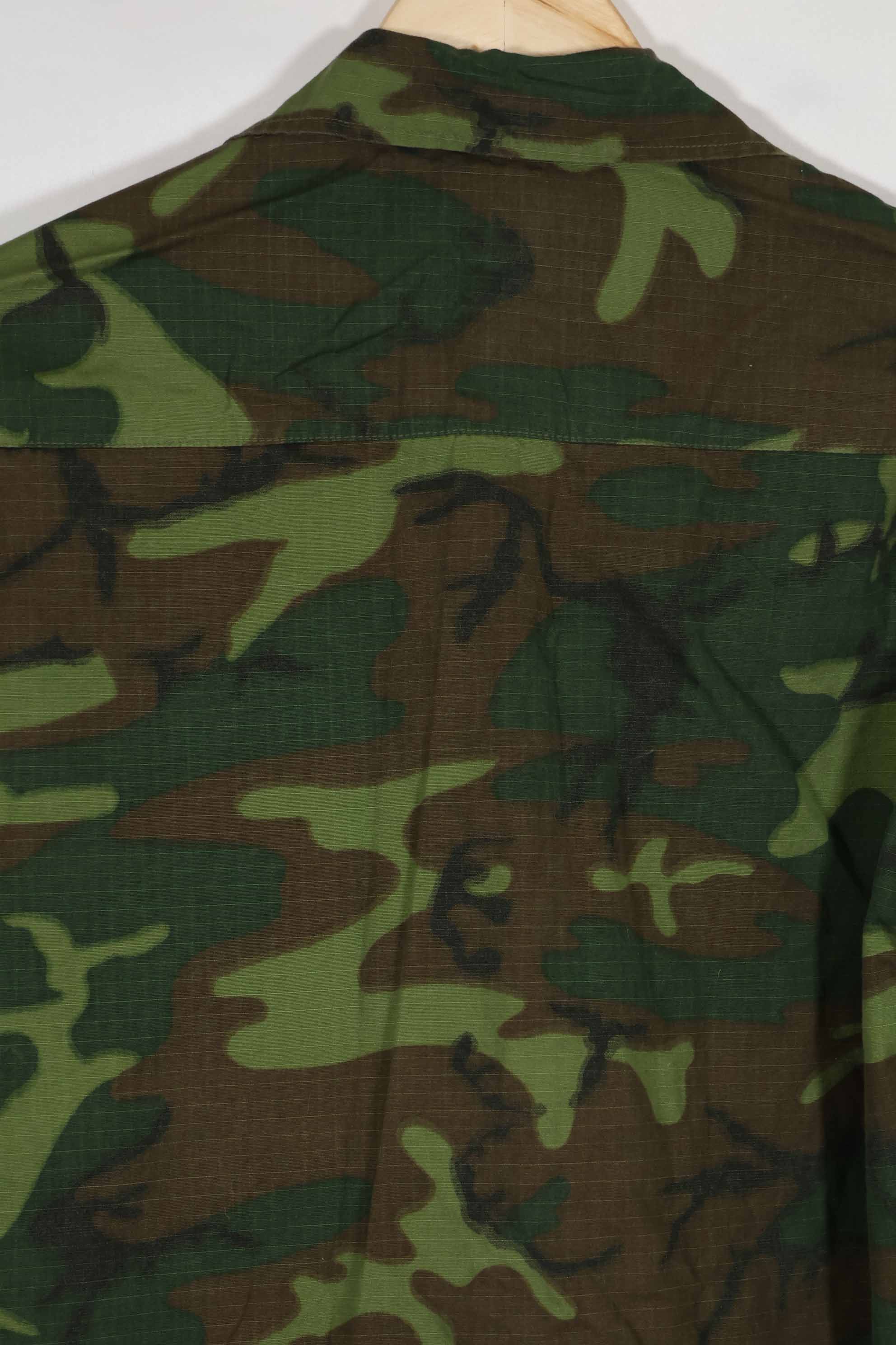 1969年製　リップストップ生地　ERDL ジャングルファティーグ　ジャケット　S-S　ほぼ未使用