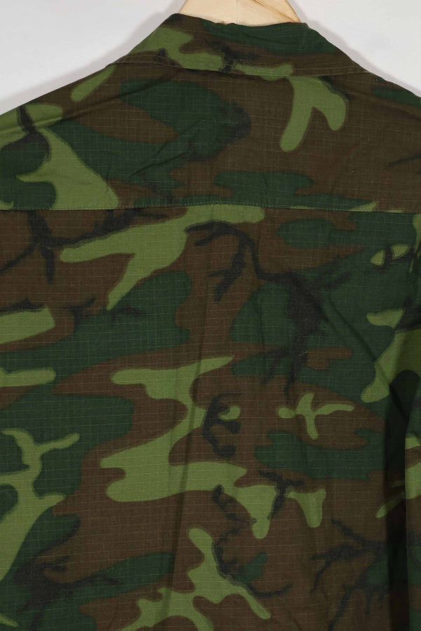 1969年製　リップストップ生地　ERDL ジャングルファティーグ　ジャケット　S-S　ほぼ未使用