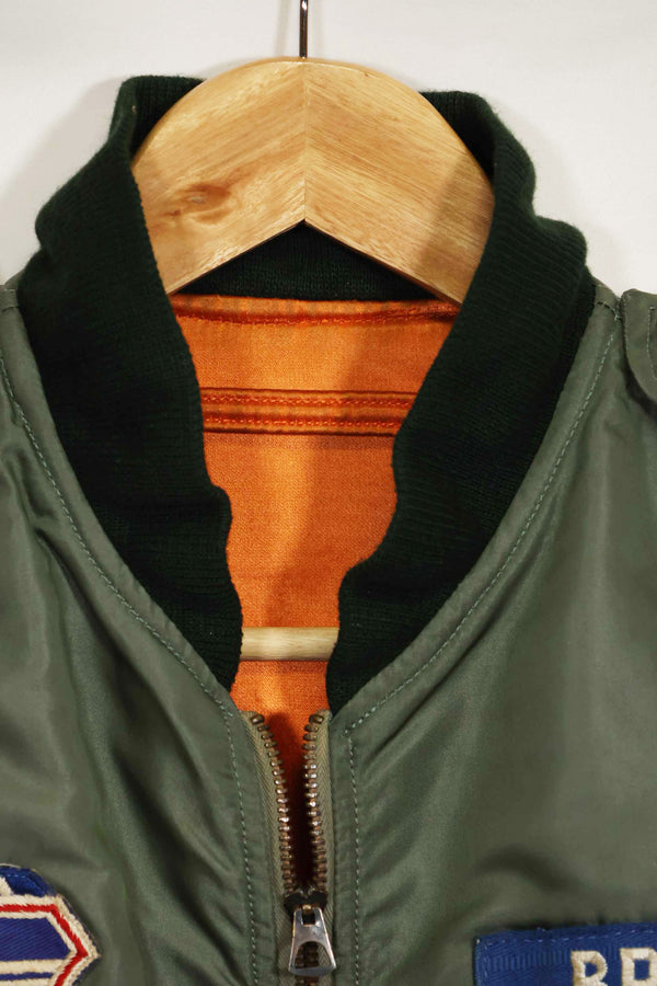 1960年契約　アメリカ空軍　折衷型 L2-B　17th Air Force　ライトゾーン　フライトジャケット　中古品