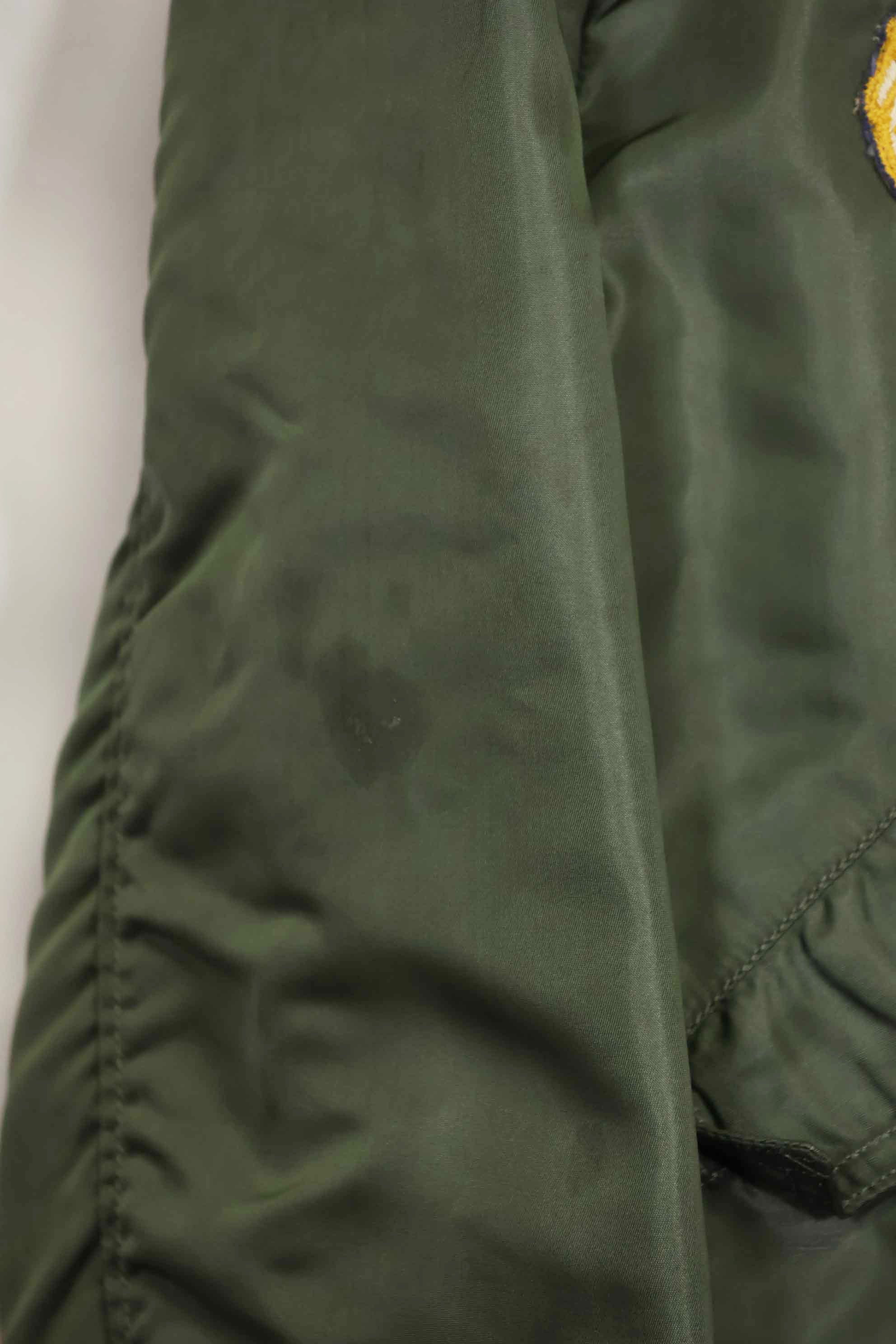 1960年契約　アメリカ空軍　折衷型 L2-B　17th Air Force　ライトゾーン　フライトジャケット　中古品