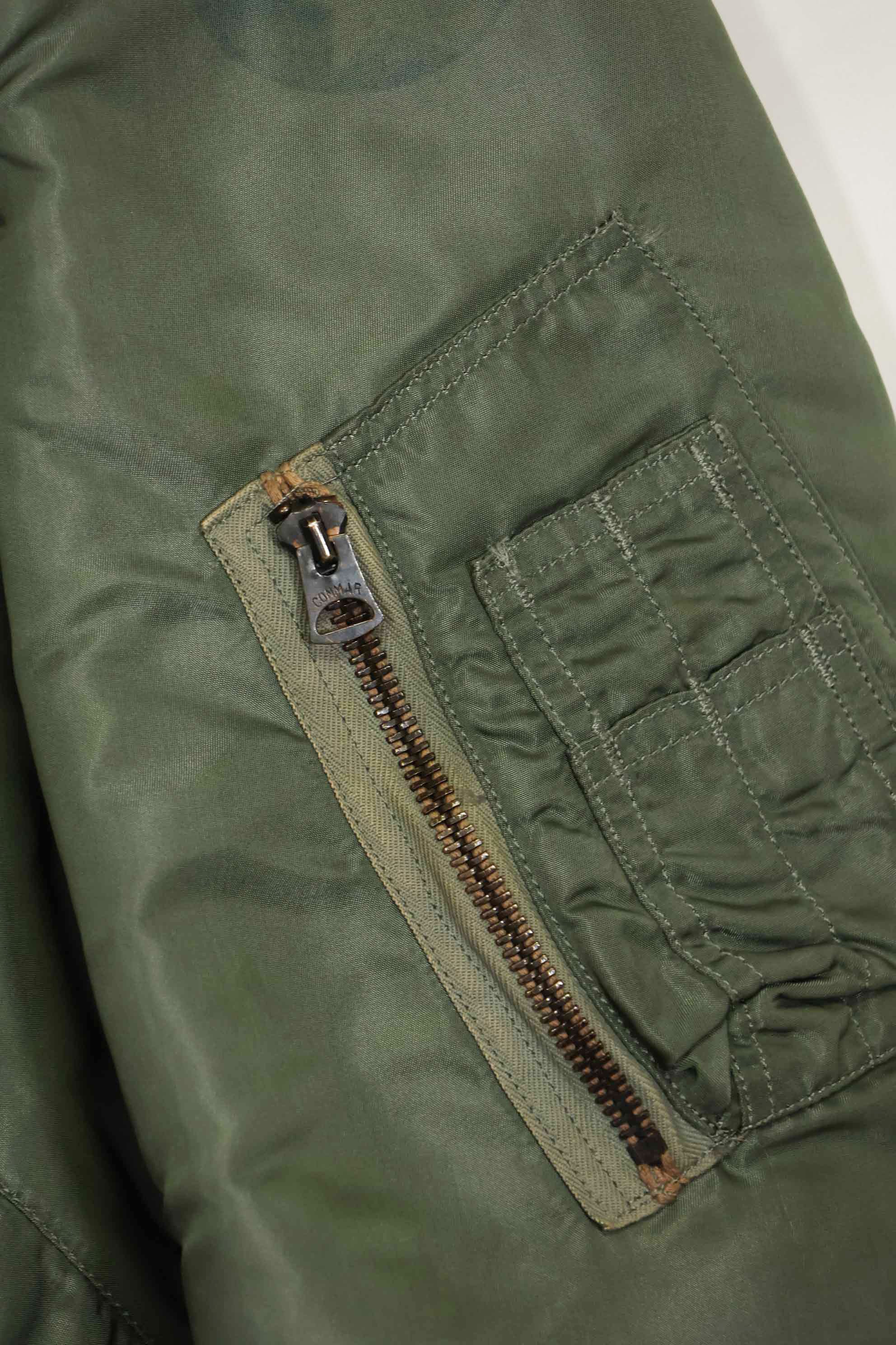 1960年契約　アメリカ空軍　折衷型 L2-B　17th Air Force　ライトゾーン　フライトジャケット　中古品