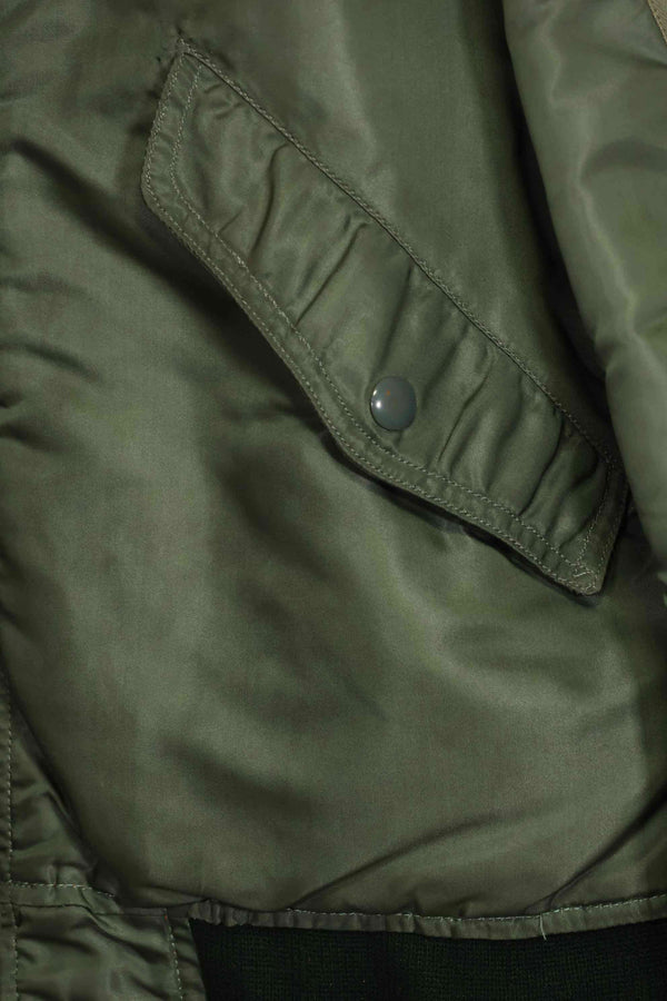 1960年契約　アメリカ空軍　折衷型 L2-B　17th Air Force　ライトゾーン　フライトジャケット　中古品