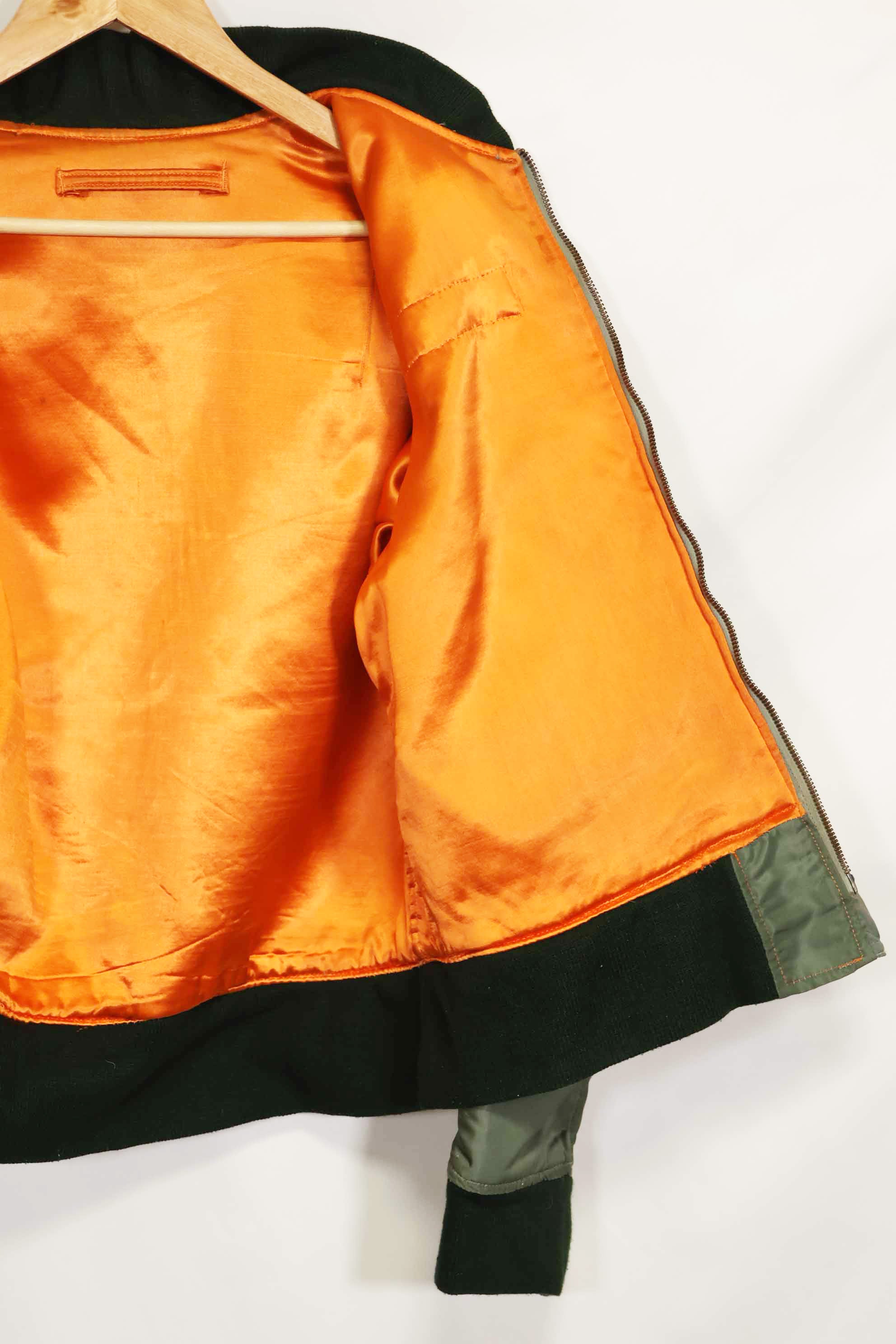 1960年契約　アメリカ空軍　折衷型 L2-B　17th Air Force　ライトゾーン　フライトジャケット　中古品