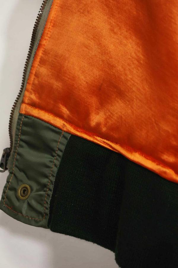 1960年契約　アメリカ空軍　折衷型 L2-B　17th Air Force　ライトゾーン　フライトジャケット　中古品