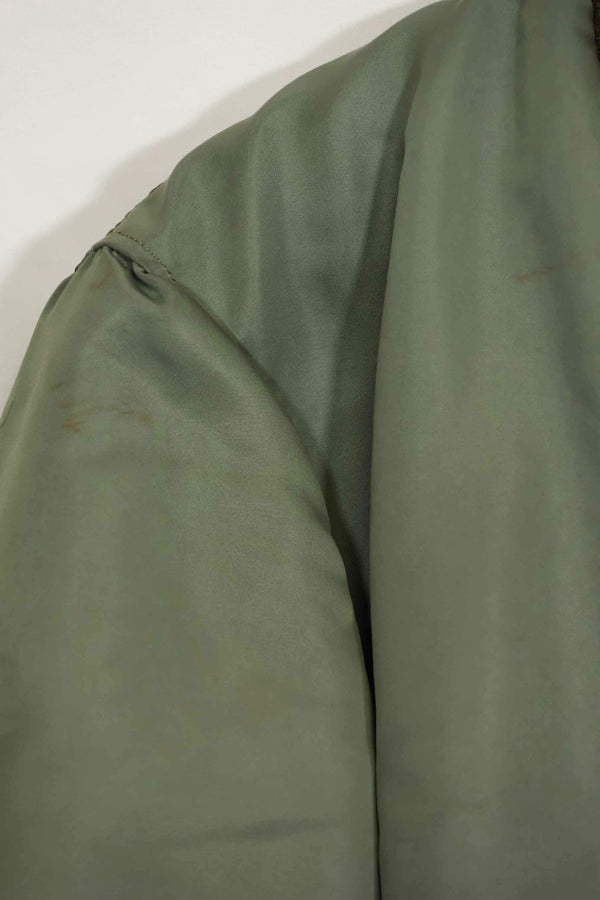 1950年代　アメリカ空軍　B-15D　リブ改造　フライトジャケット　サイズ 42　高高度用　中古品