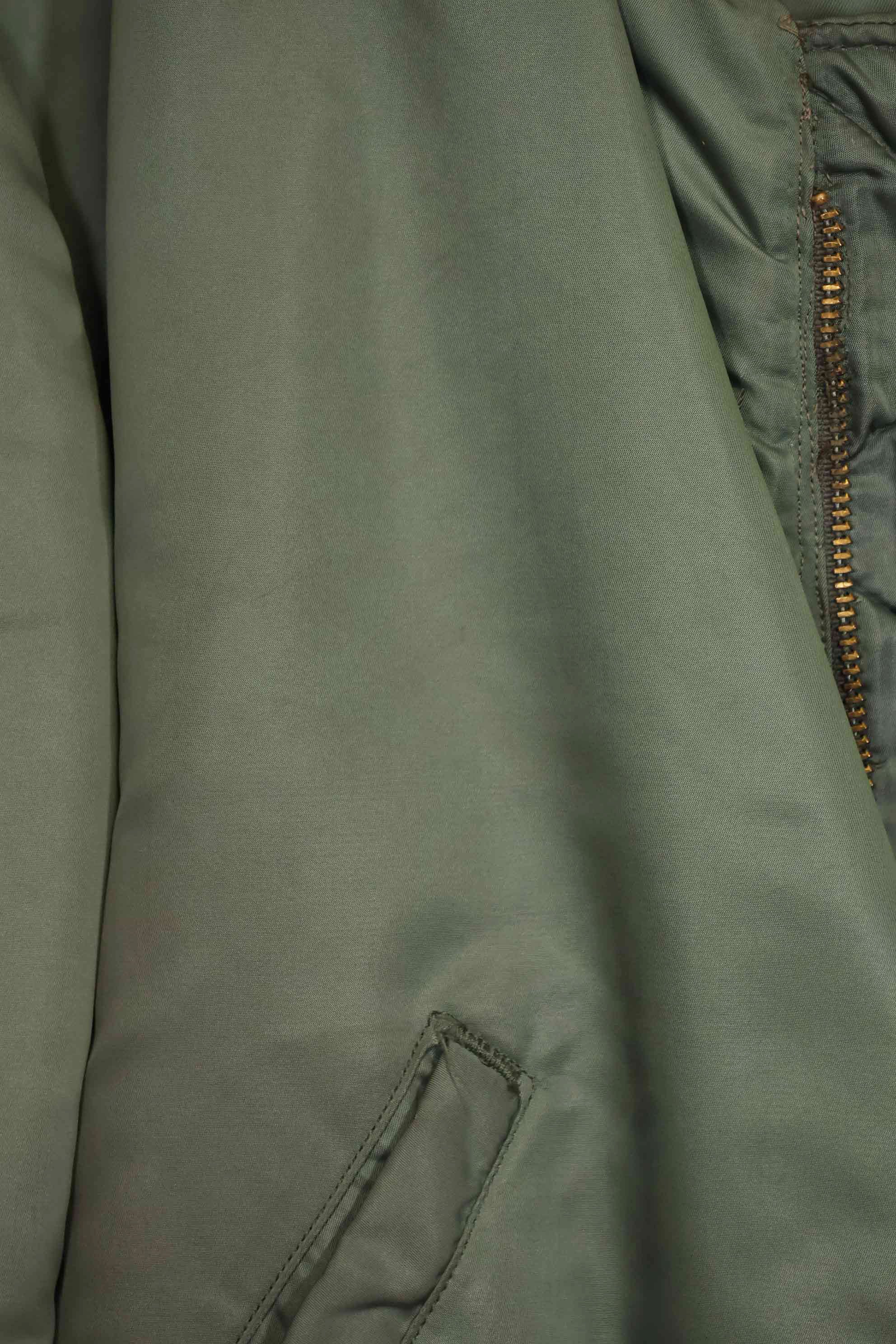 1950年代　アメリカ空軍　B-15D　リブ改造　フライトジャケット　サイズ 42　高高度用　中古品