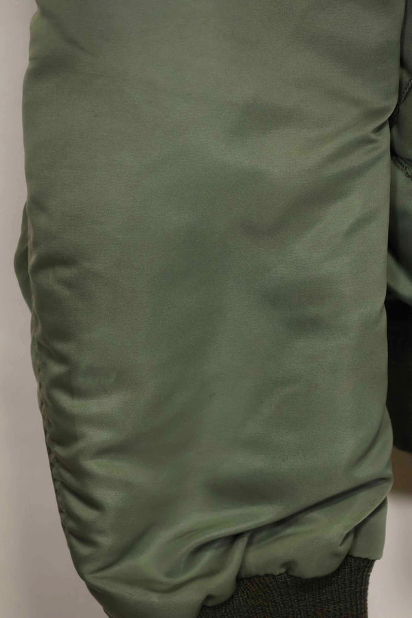 1950年代　アメリカ空軍　B-15D　リブ改造　フライトジャケット　サイズ 42　高高度用　中古品