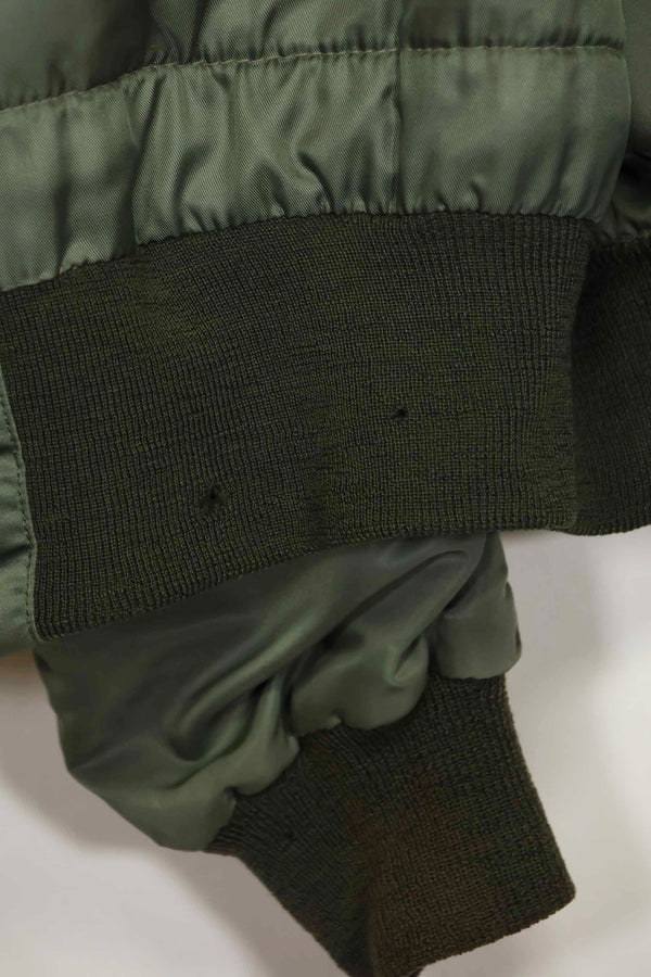 1950年代　アメリカ空軍　B-15D　リブ改造　フライトジャケット　サイズ 42　高高度用　中古品