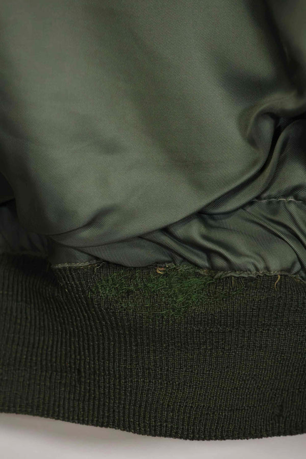 1950年代　アメリカ空軍　B-15D　リブ改造　フライトジャケット　サイズ 42　高高度用　中古品