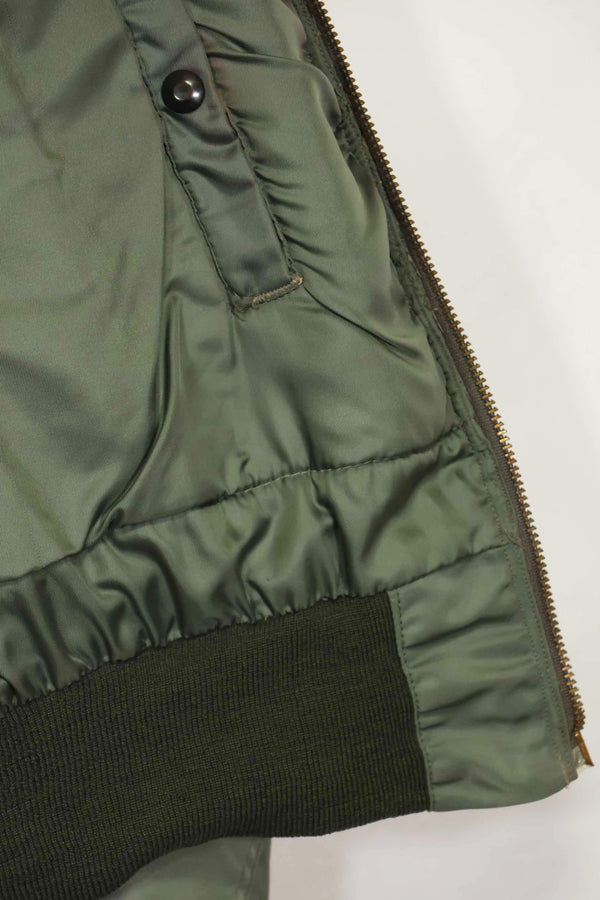 1950年代　アメリカ空軍　B-15D　リブ改造　フライトジャケット　サイズ 42　高高度用　中古品