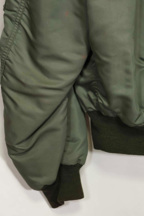 1950年代　アメリカ空軍　B-15D　リブ改造　フライトジャケット　サイズ 42　高高度用　中古品