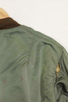1950年代　アメリカ空軍　B-15D　リブ改造　フライトジャケット　サイズ 42　高高度用　中古品