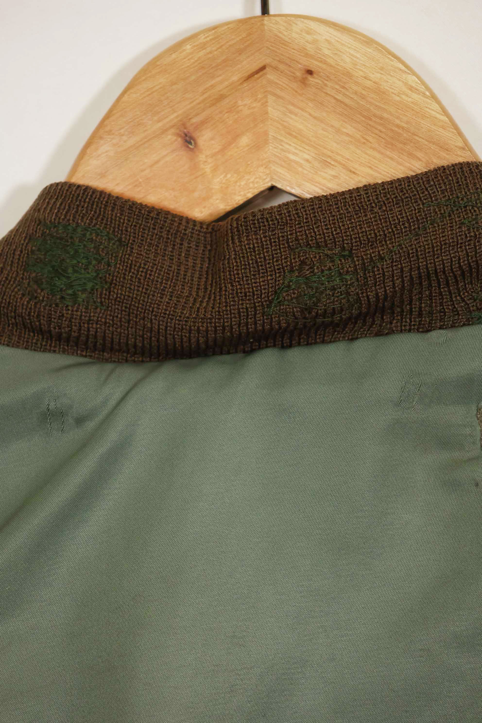 1950年代　アメリカ空軍　B-15D　リブ改造　フライトジャケット　サイズ 42　高高度用　中古品