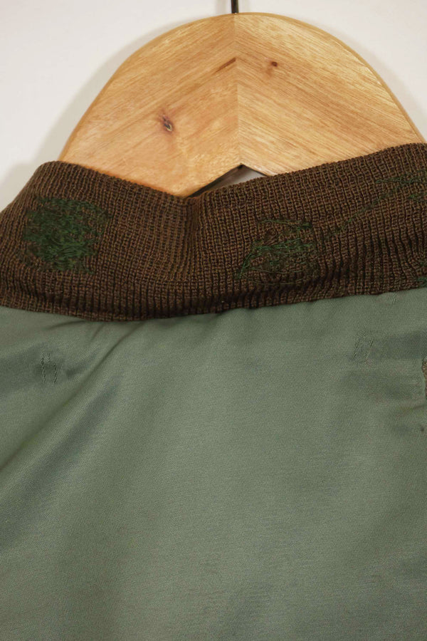 1950年代　アメリカ空軍　B-15D　リブ改造　フライトジャケット　サイズ 42　高高度用　中古品