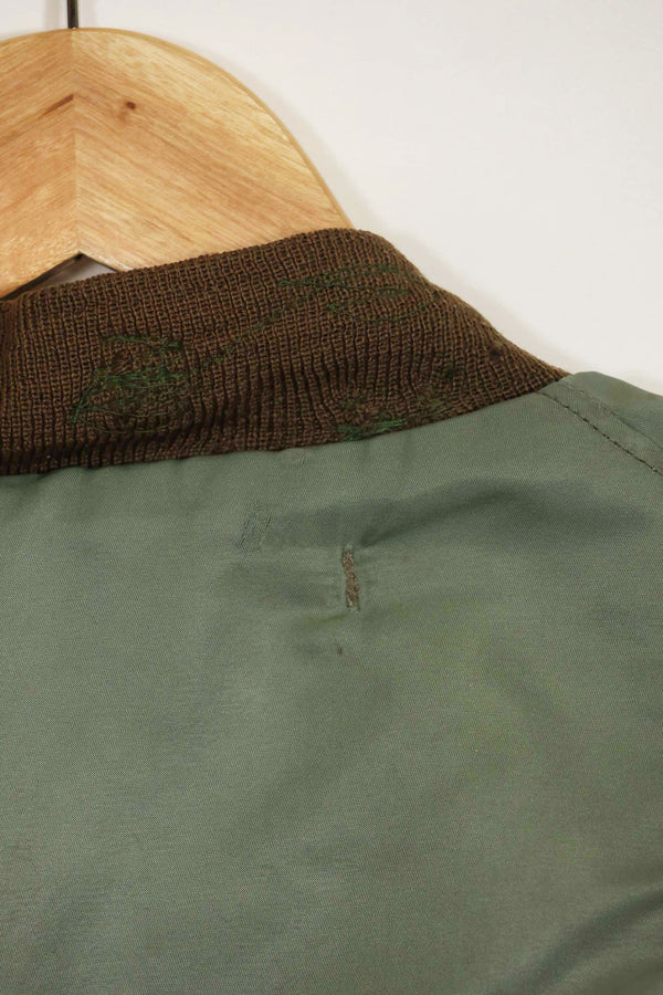 1950年代　アメリカ空軍　B-15D　リブ改造　フライトジャケット　サイズ 42　高高度用　中古品