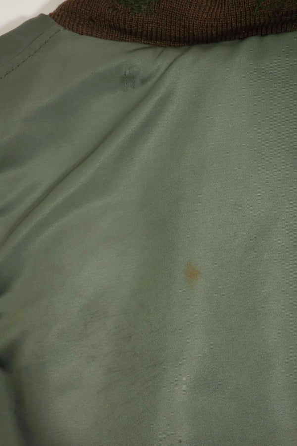 1950年代　アメリカ空軍　B-15D　リブ改造　フライトジャケット　サイズ 42　高高度用　中古品