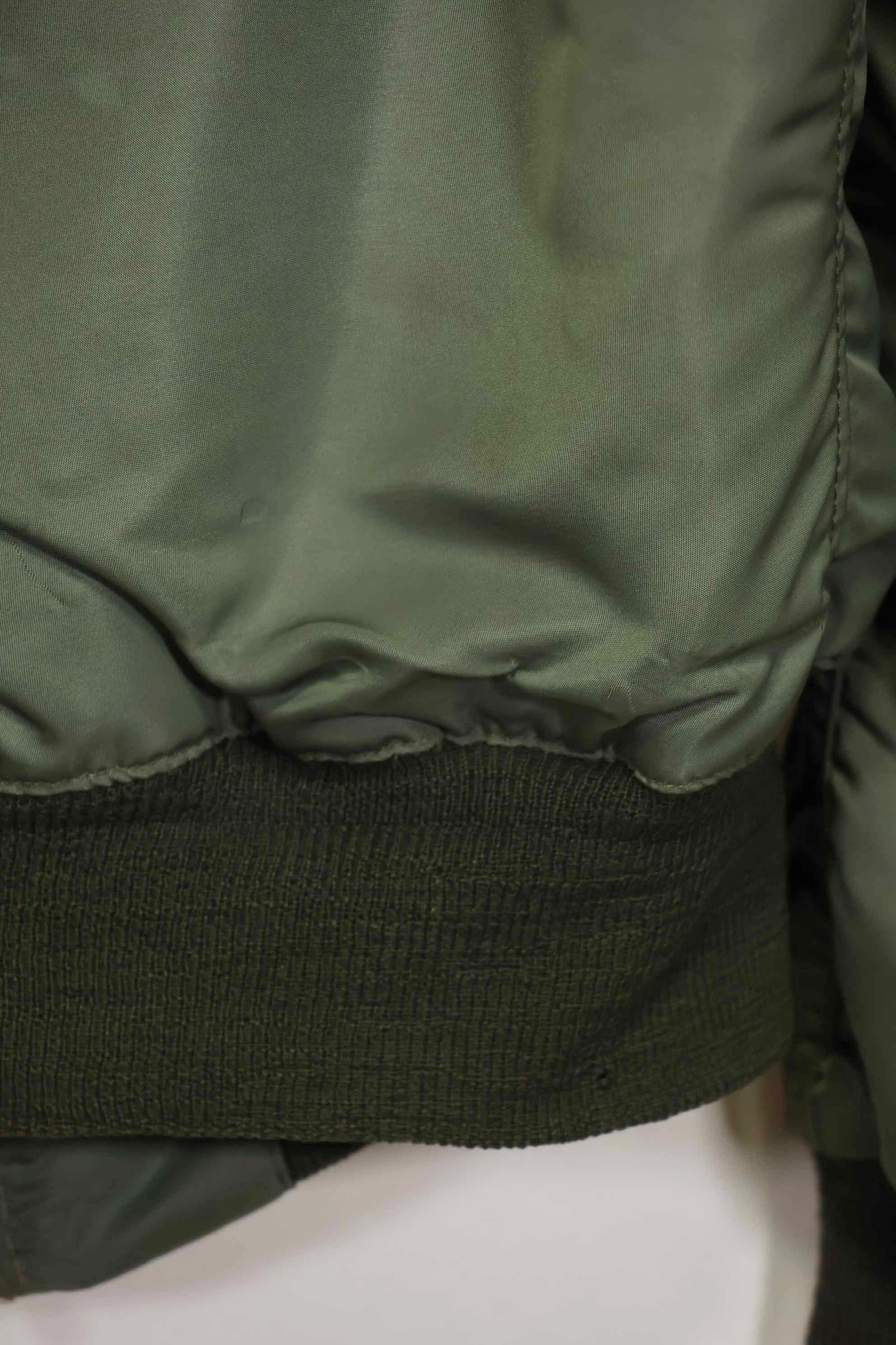 1950年代　アメリカ空軍　B-15D　リブ改造　フライトジャケット　サイズ 42　高高度用　中古品