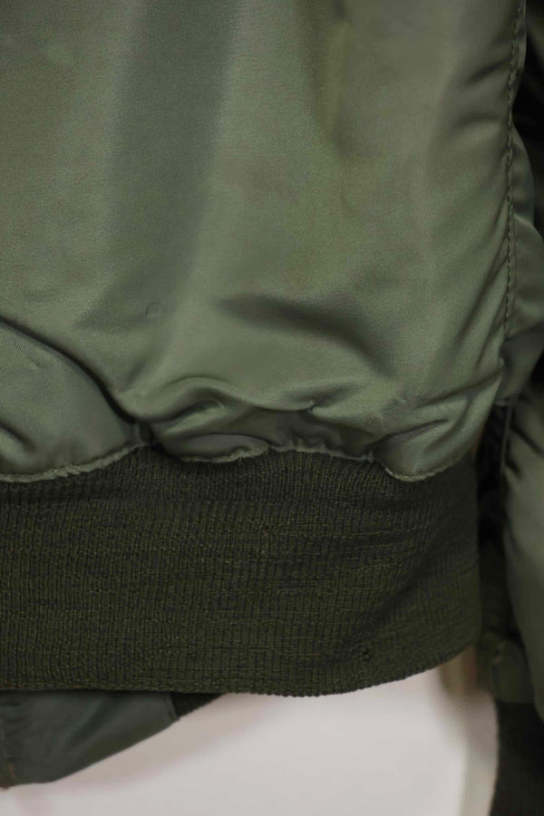 1950年代　アメリカ空軍　B-15D　リブ改造　フライトジャケット　サイズ 42　高高度用　中古品