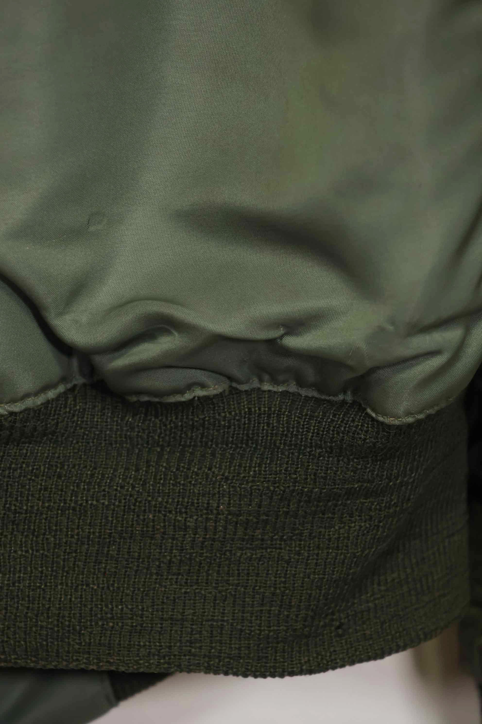 1950年代　アメリカ空軍　B-15D　リブ改造　フライトジャケット　サイズ 42　高高度用　中古品