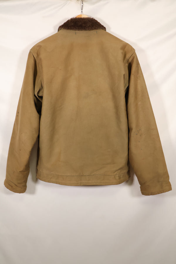 1940年代　サイズ38　WWII アメリカ海軍　N-1　デッキジャケット　中古品