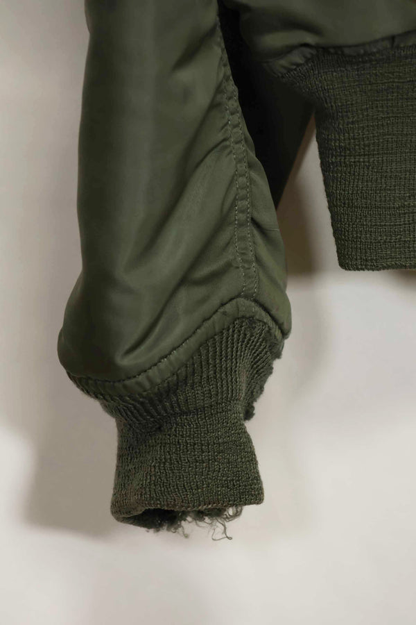 1969年契約　アメリカ空軍　L2-B　ライトゾーン　フライトジャケット　パッチ・階級章付　中古品