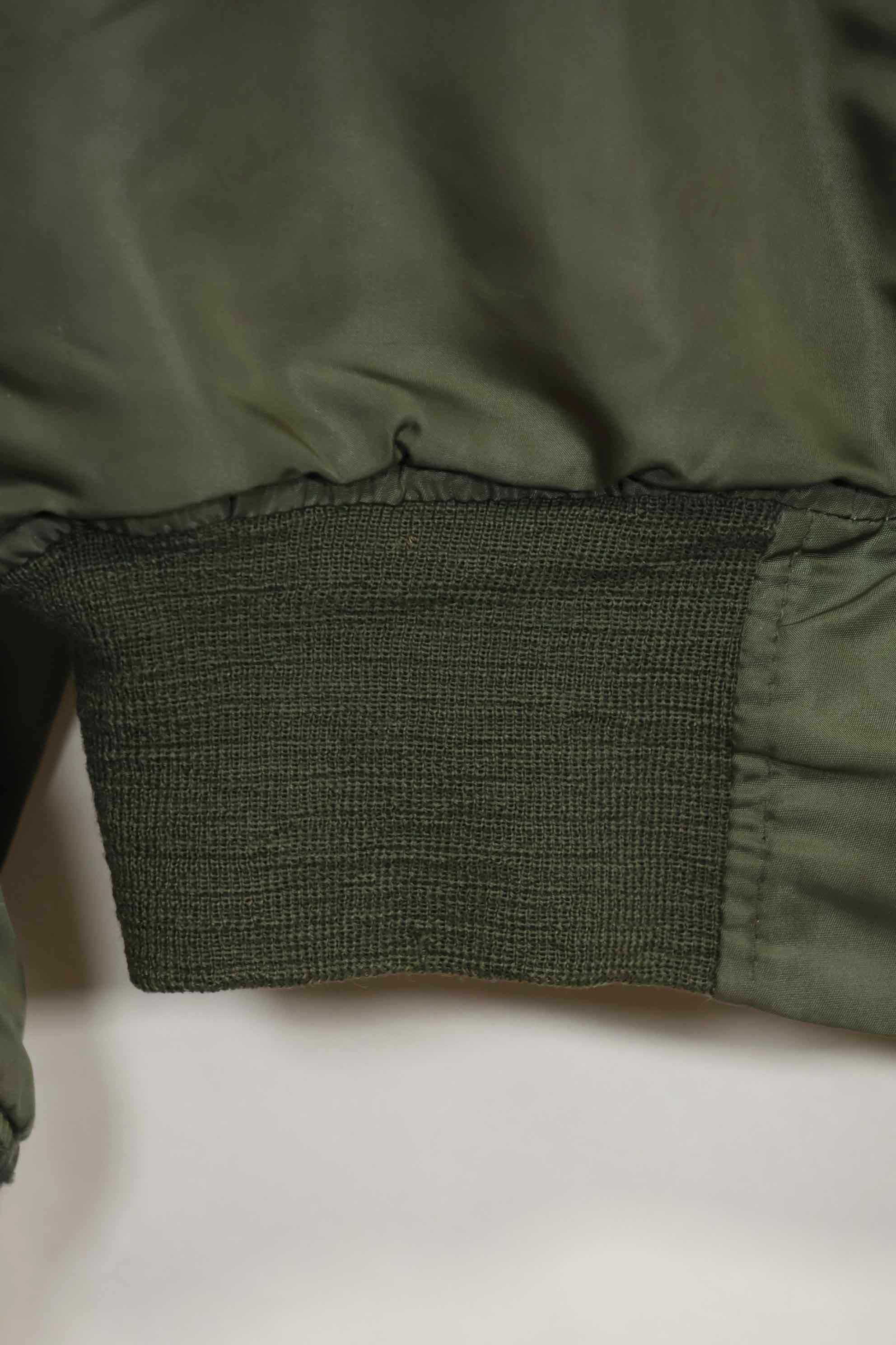 1969年契約　アメリカ空軍　L2-B　ライトゾーン　フライトジャケット　パッチ・階級章付　中古品