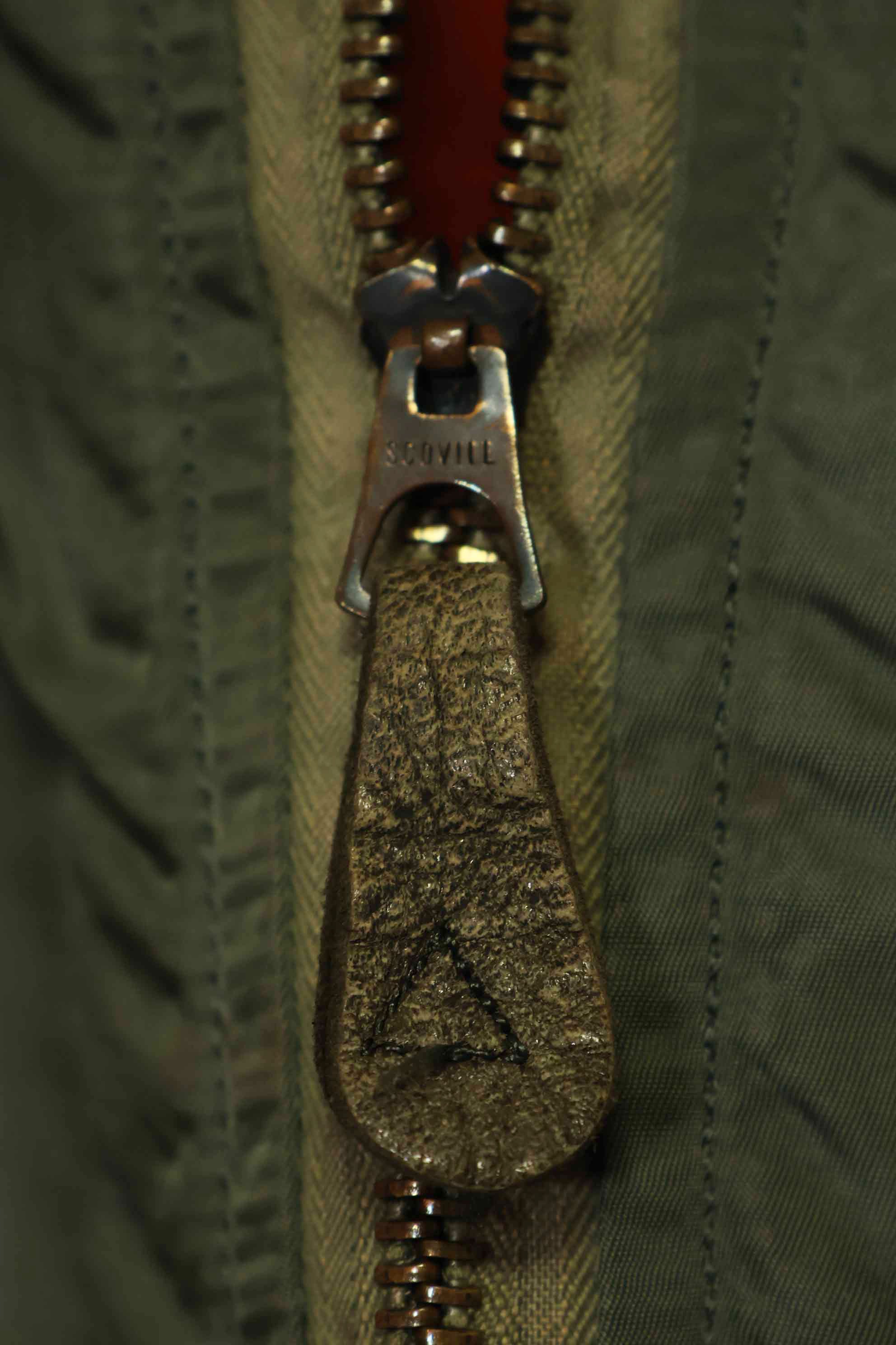 1969年契約　アメリカ空軍　L2-B　ライトゾーン　フライトジャケット　パッチ・階級章付　中古品