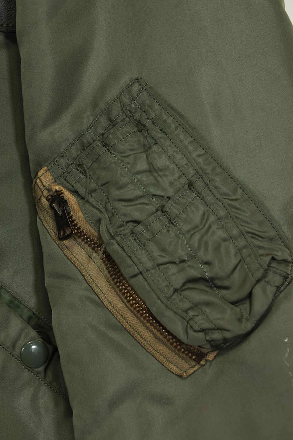 1969年契約　アメリカ空軍　L2-B　ライトゾーン　フライトジャケット　パッチ・階級章付　中古品