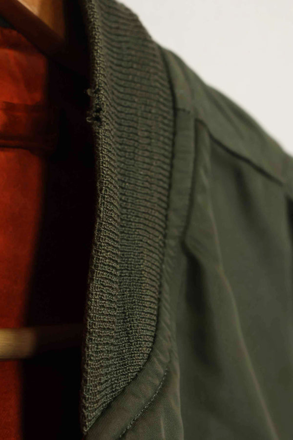 1969年契約　アメリカ空軍　L2-B　ライトゾーン　フライトジャケット　パッチ・階級章付　中古品