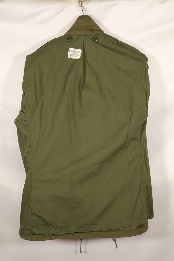 1969年契約　S-S　アメリカ軍　M65 フィールドジャケット　2nd Model　アルミジッパー　中古品