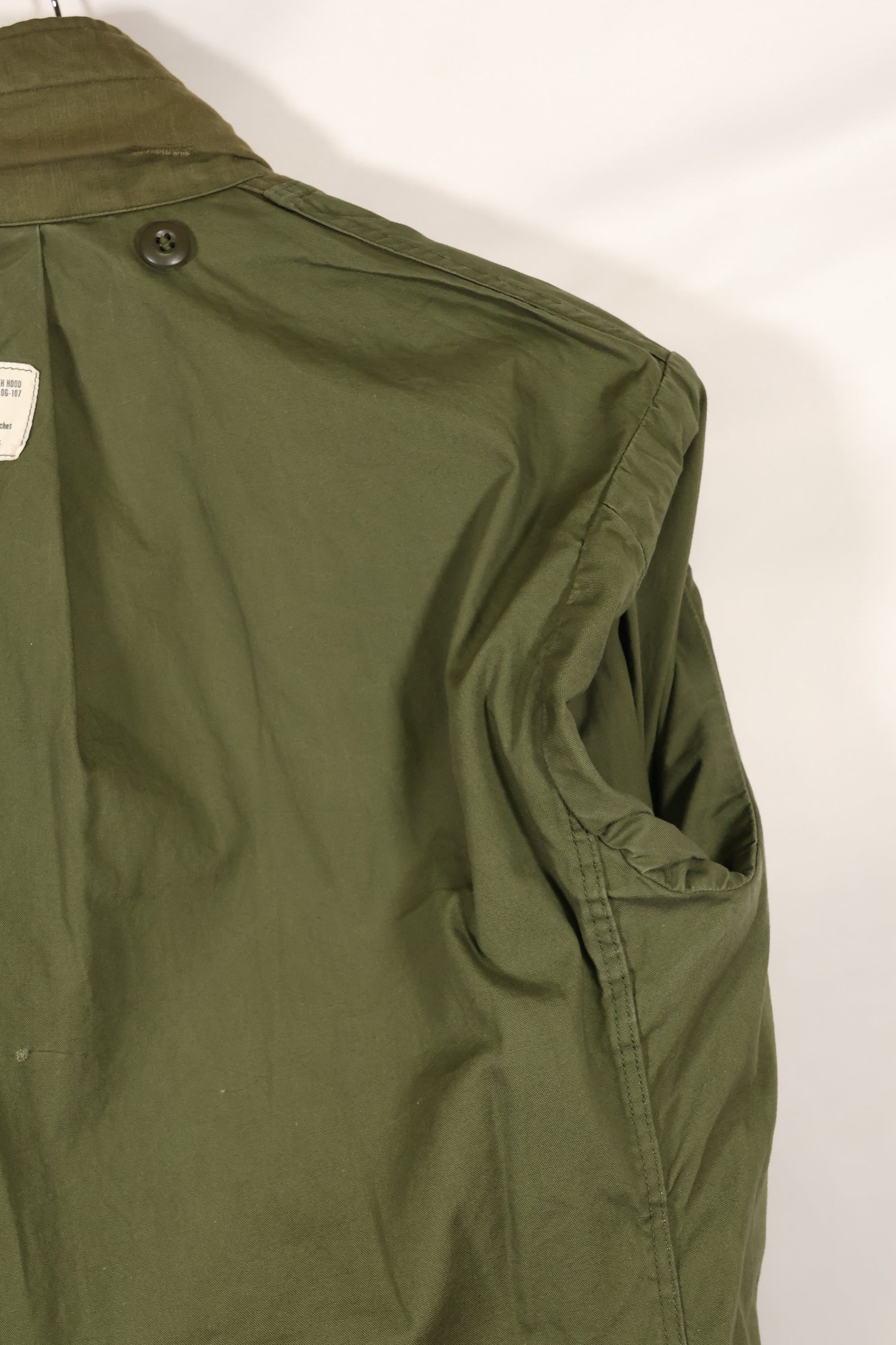 1969年契約　S-S　アメリカ軍　M65 フィールドジャケット　2nd Model　アルミジッパー　中古品