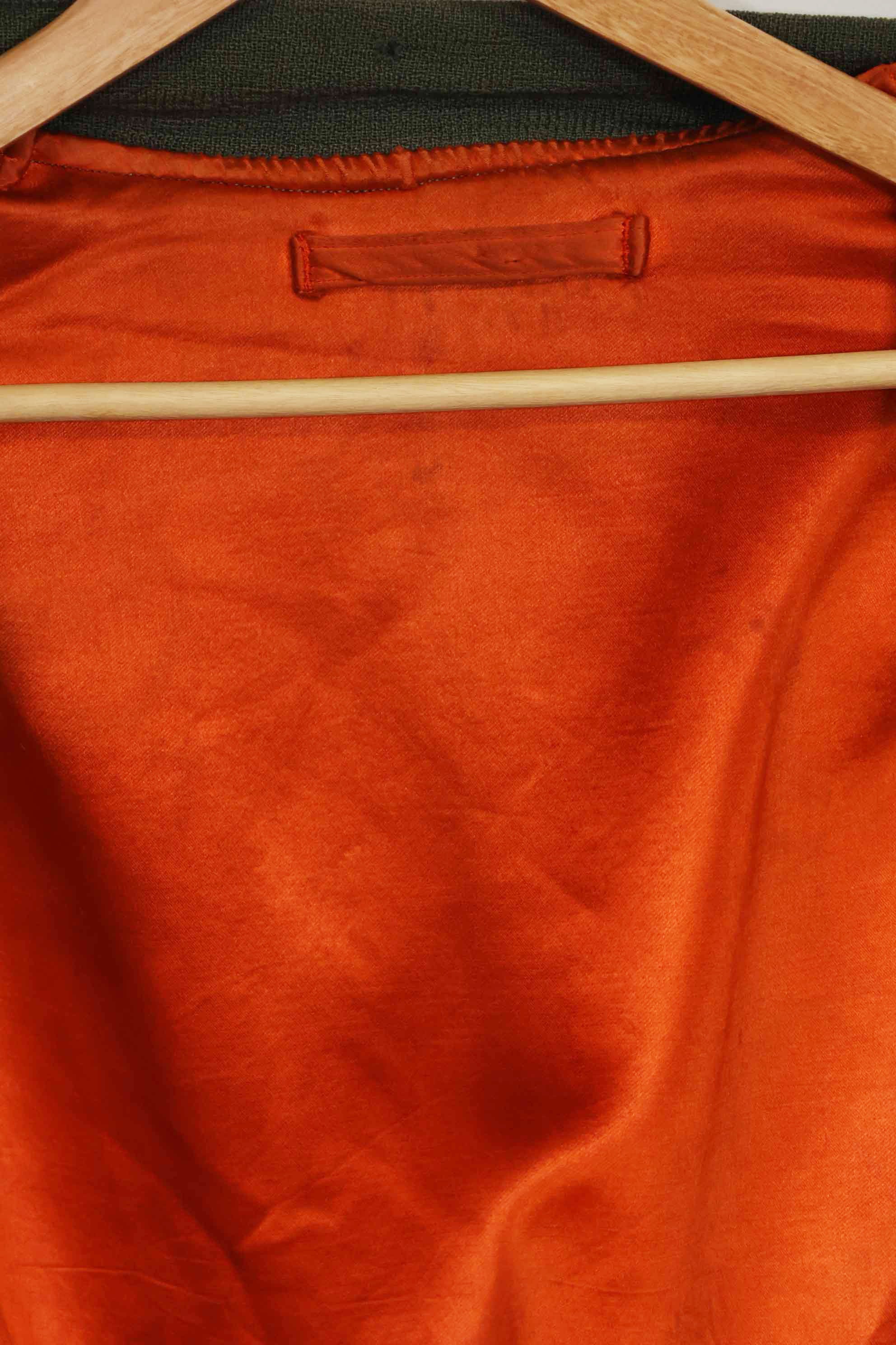 1969年契約　アメリカ空軍　L2-B　ライトゾーン　フライトジャケット　パッチ・階級章付　中古品