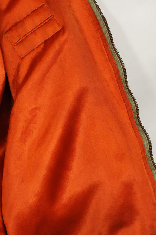 1969年契約　アメリカ空軍　L2-B　ライトゾーン　フライトジャケット　パッチ・階級章付　中古品