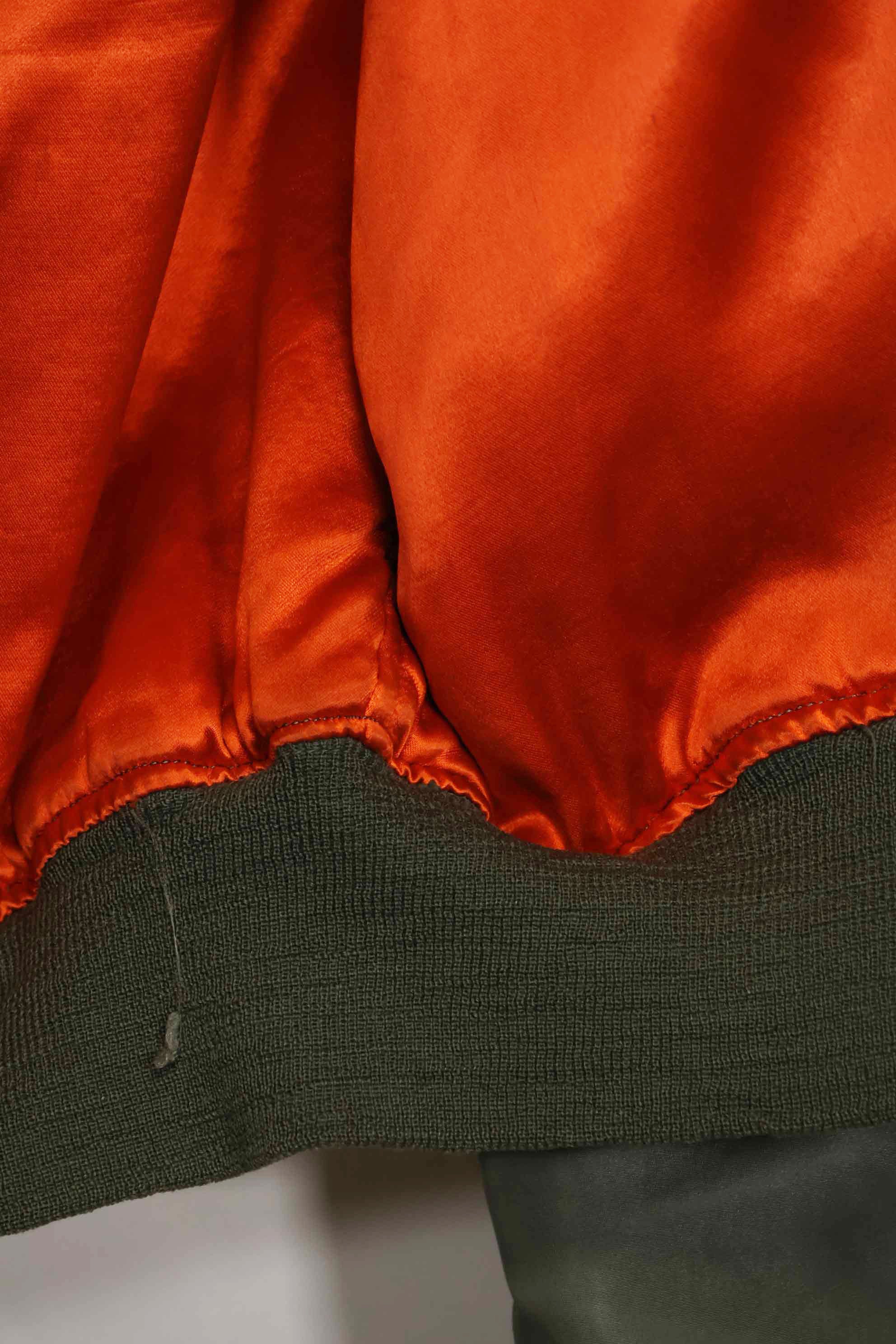 1969年契約　アメリカ空軍　L2-B　ライトゾーン　フライトジャケット　パッチ・階級章付　中古品