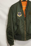 1968年契約　アメリカ空軍　L2-B ライトゾーン　フライトジャケット　Largeサイズ　中古品