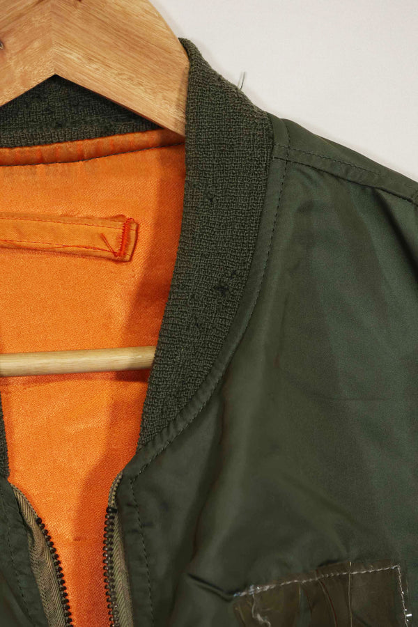 1968年契約　アメリカ空軍　L2-B ライトゾーン　フライトジャケット　Largeサイズ　中古品