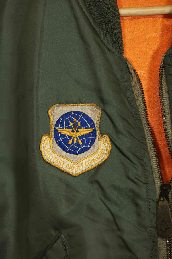 1968年契約　アメリカ空軍　L2-B ライトゾーン　フライトジャケット　Largeサイズ　中古品
