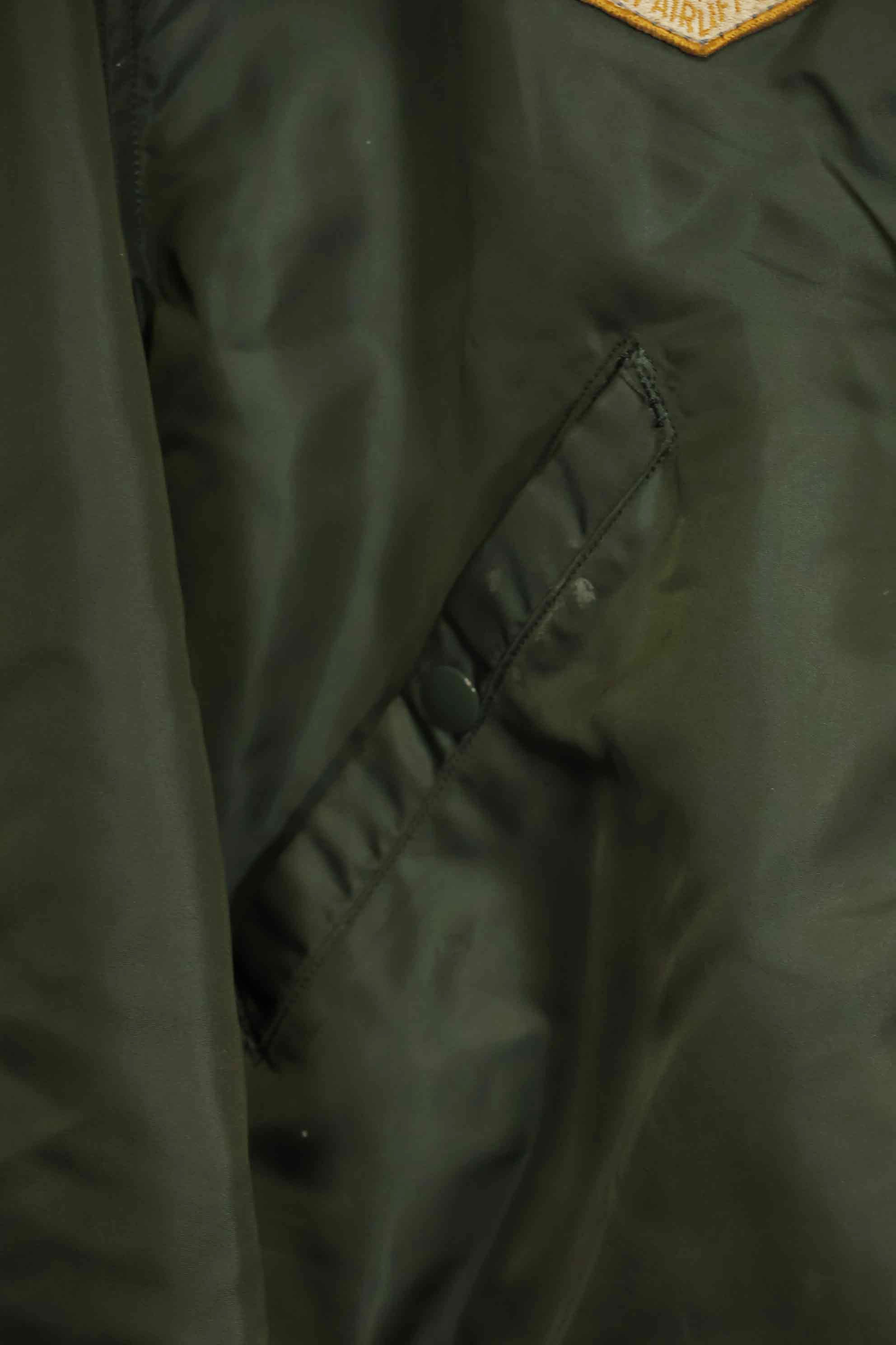 1968年契約　アメリカ空軍　L2-B ライトゾーン　フライトジャケット　Largeサイズ　中古品