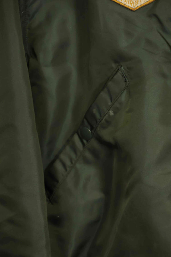 1968年契約　アメリカ空軍　L2-B ライトゾーン　フライトジャケット　Largeサイズ　中古品